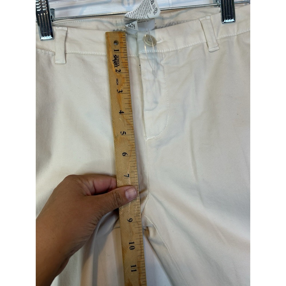 Weekend By Max Mara Women's Size 12 Audrey Chino Pants Cream 171 - Picture 5 of 7